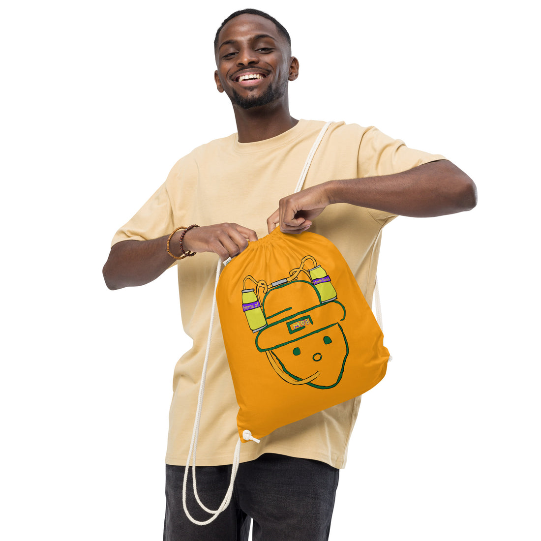 Mobile Leprechaun drawstring bag