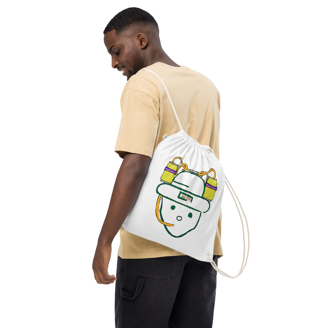 Mobile Leprechaun drawstring bag