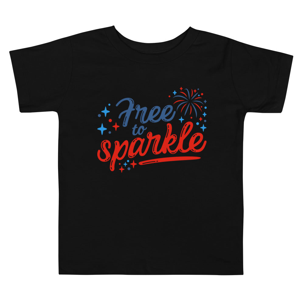 Free to Sparkle Toddler Short Sleeve Tee