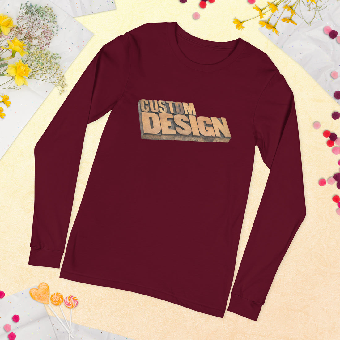Custom Long Sleeve Tee