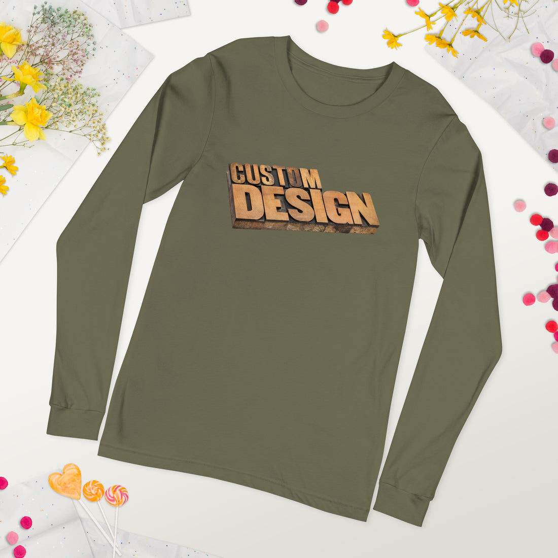 Custom Long Sleeve Tee