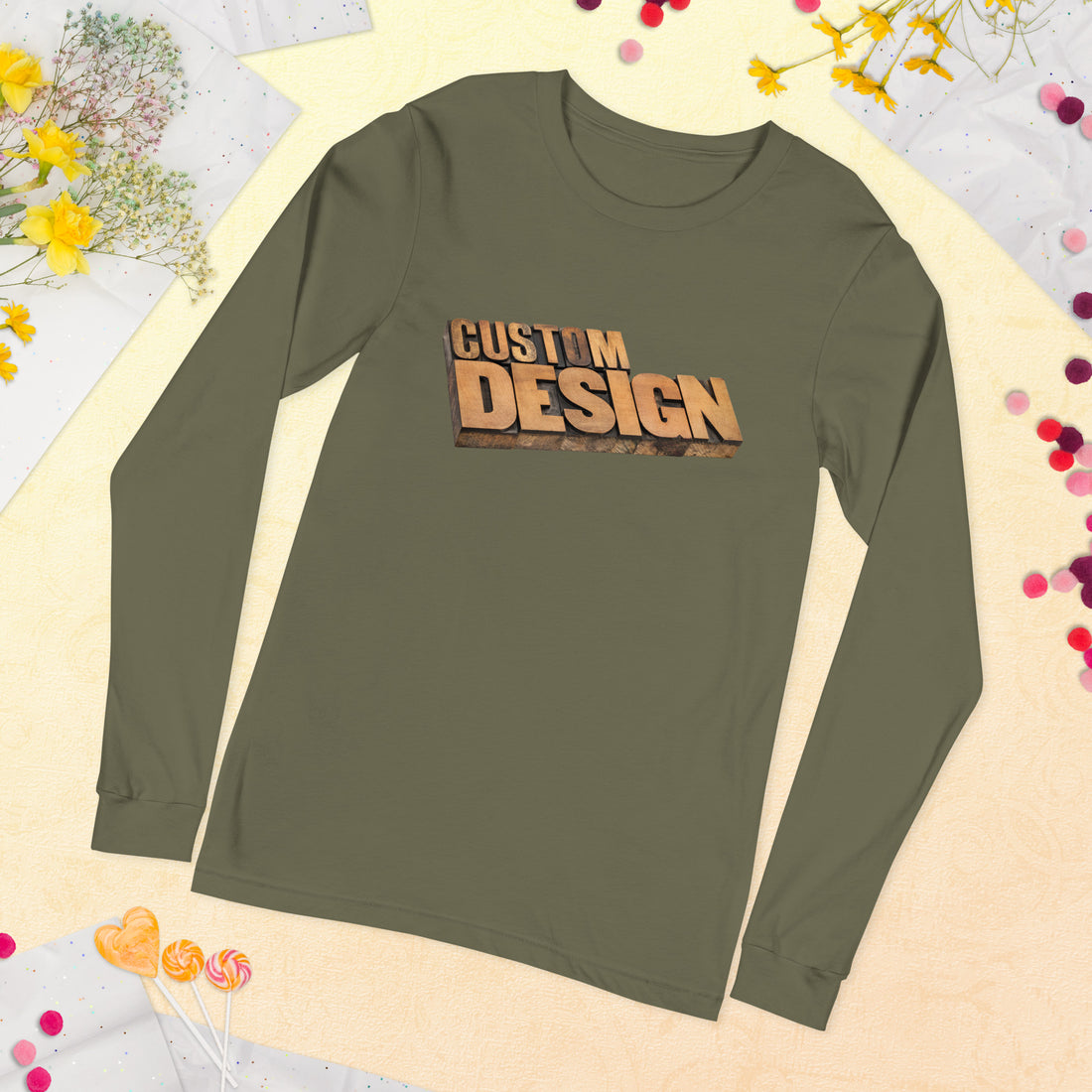 Custom Long Sleeve Tee