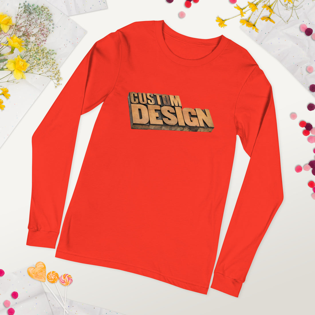 Custom Long Sleeve Tee