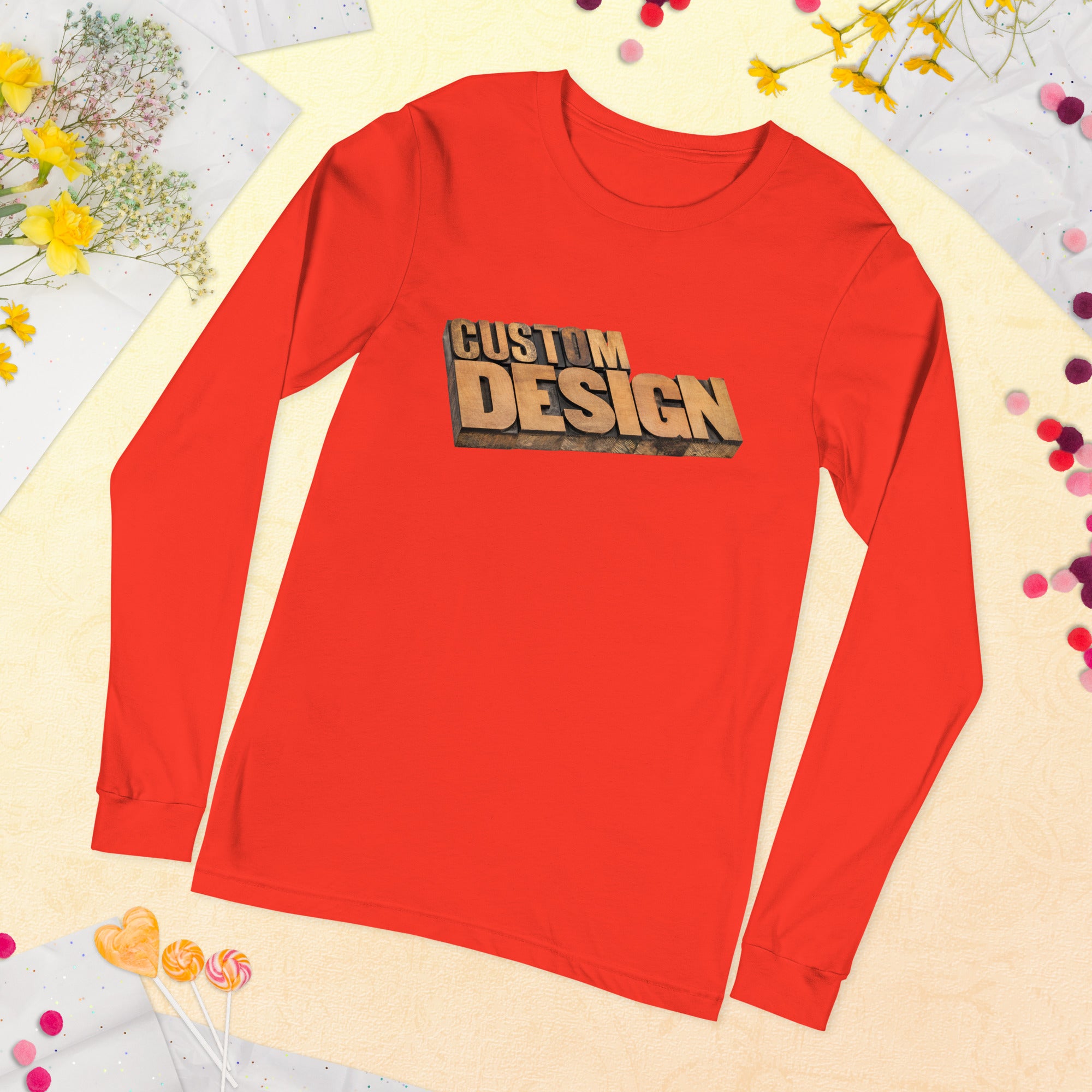 Custom Long Sleeve Tee