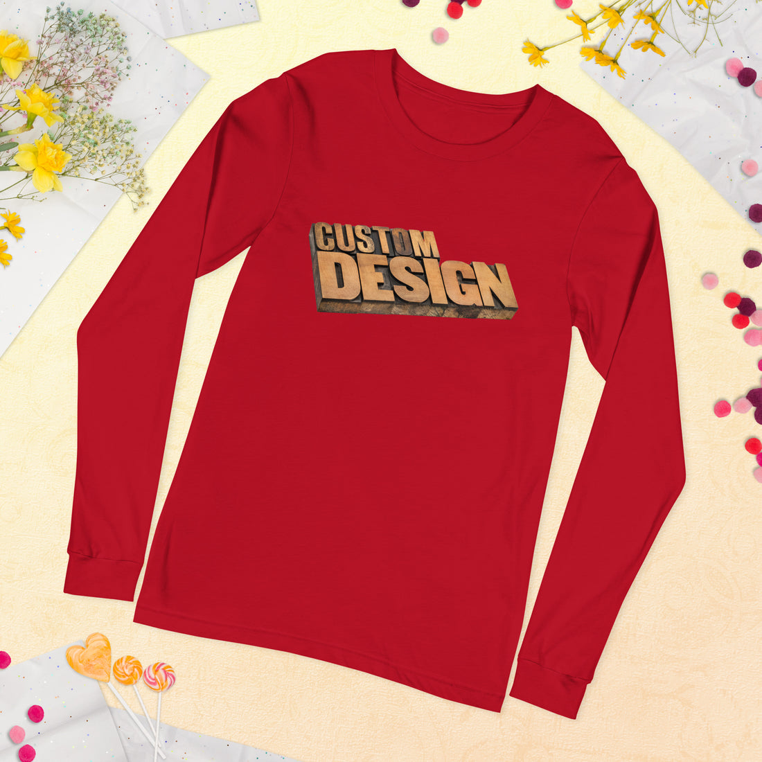 Custom Long Sleeve Tee