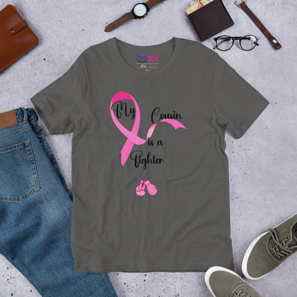 My Cousin is a Fighter Breast Cancer Tee