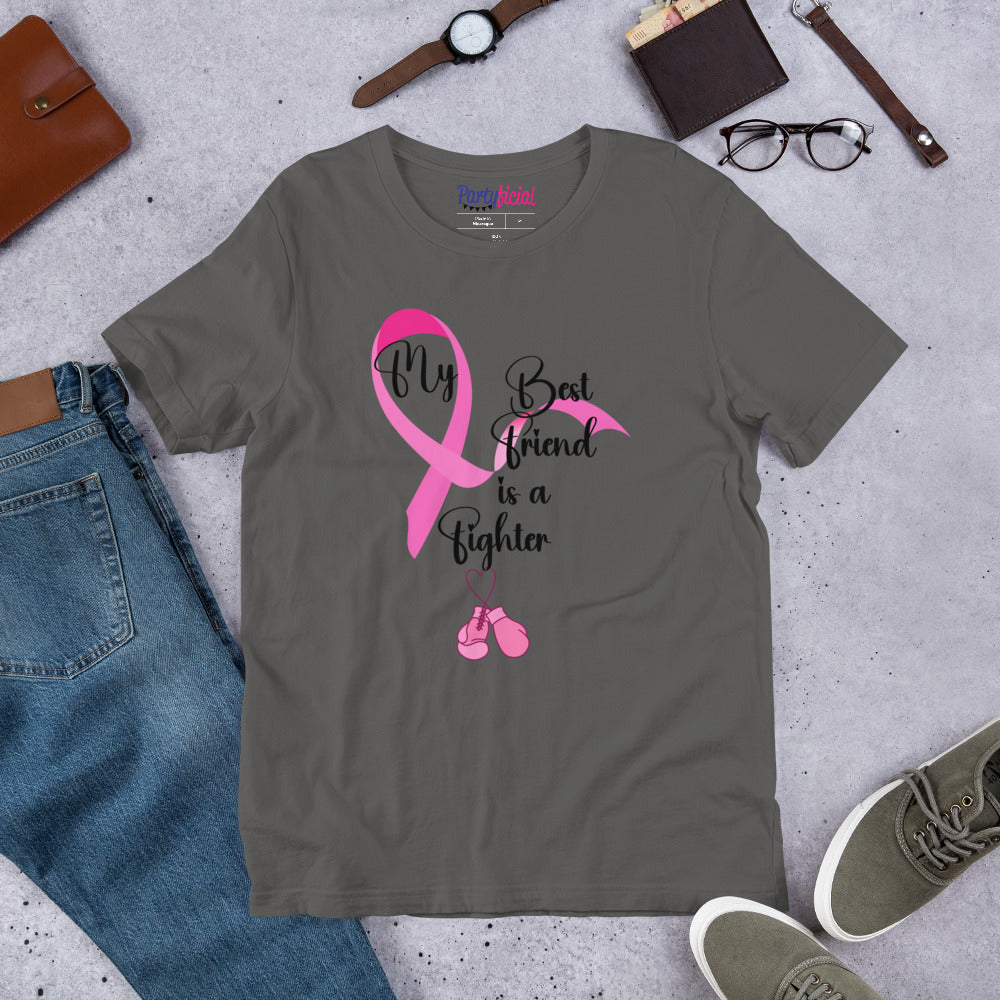 My Best Friend is a Fighter Breast Cancer Tee