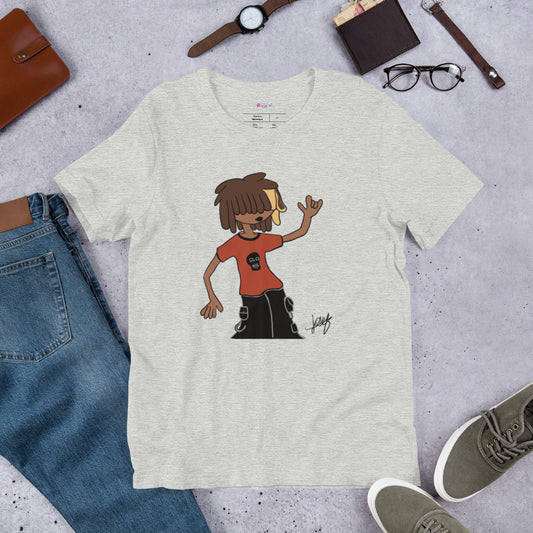 Animated Loc'd Teen t-shirt
