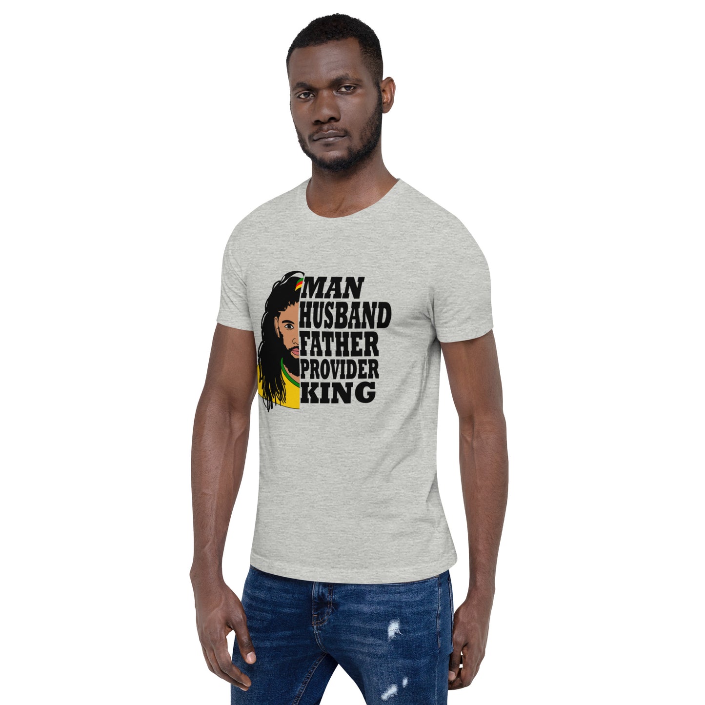 Rasta Titled Man t-shirt
