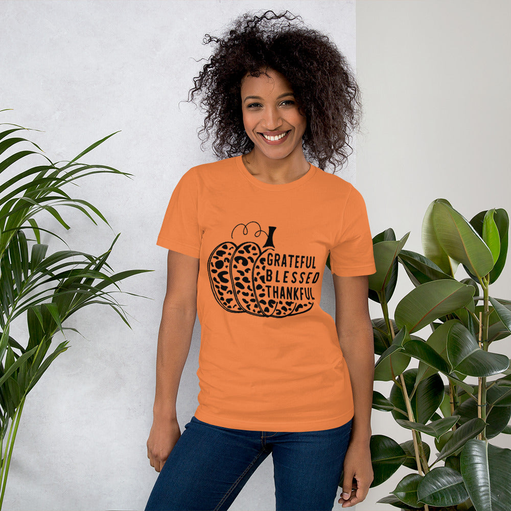 Greatful pumpkin t-shirt