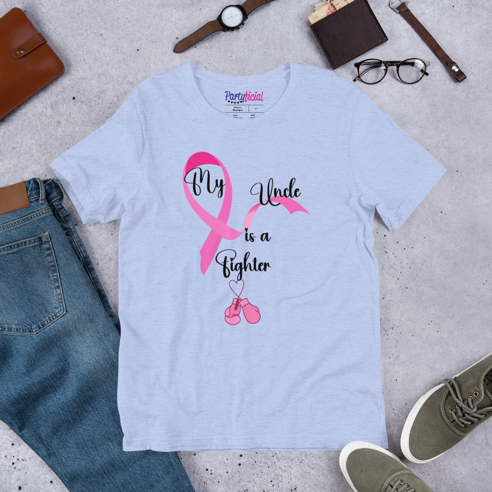 My Uncle is a Fighter Breast Cancer Tee