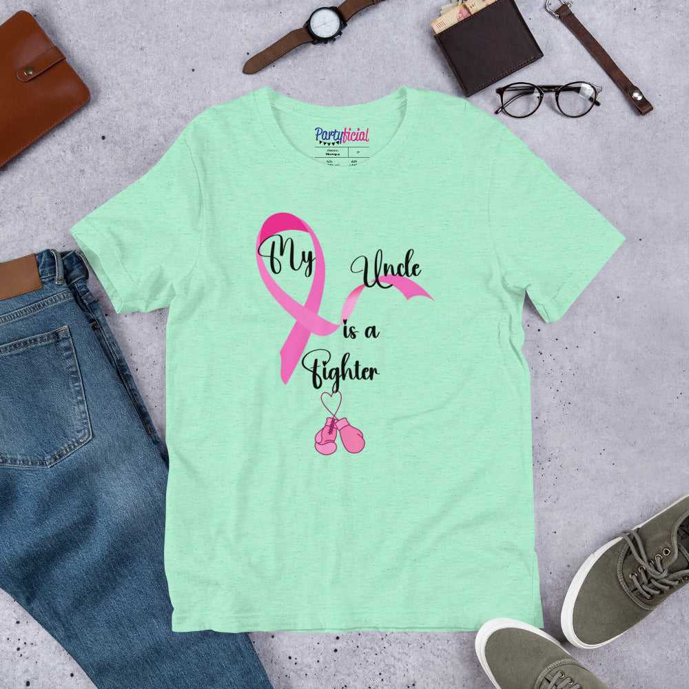 My Uncle is a Fighter Breast Cancer Tee
