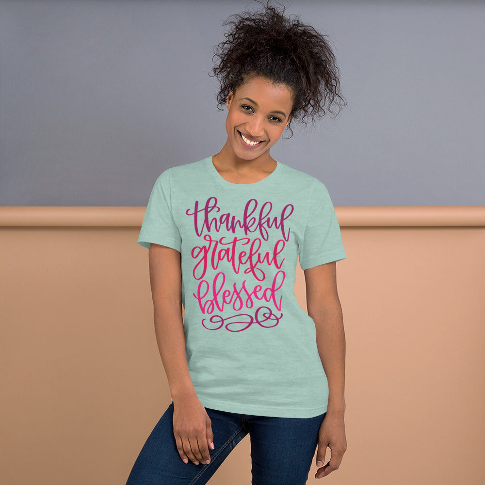 Thankful, Greatful, Blessed t-shirt