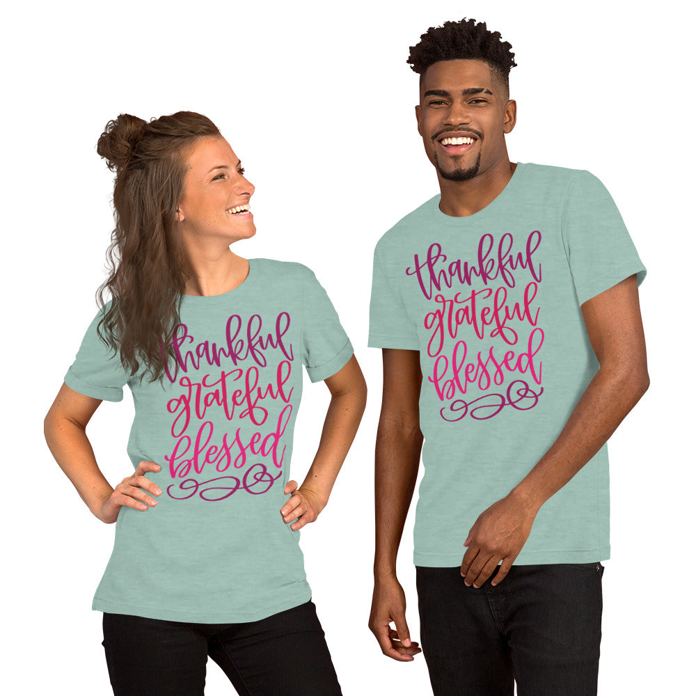Thankful, Greatful, Blessed t-shirt