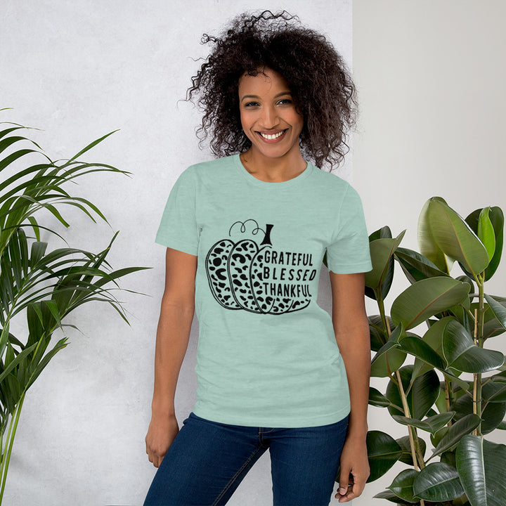 Greatful pumpkin t-shirt