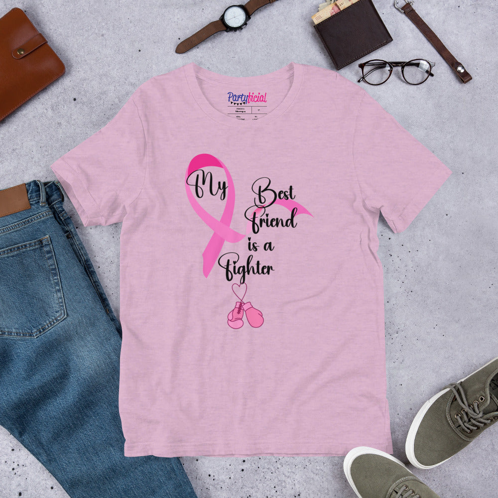 My Best Friend is a Fighter Breast Cancer Tee