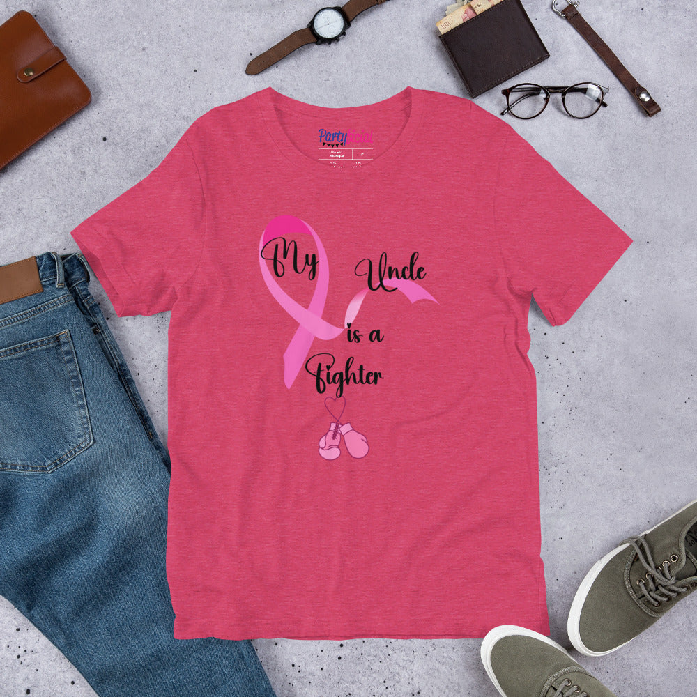 My Uncle is a Fighter Breast Cancer Tee