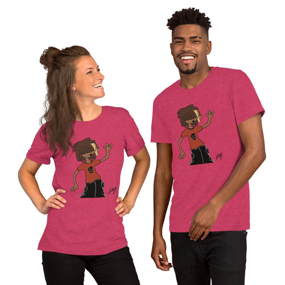 Animated Loc'd Teen t-shirt