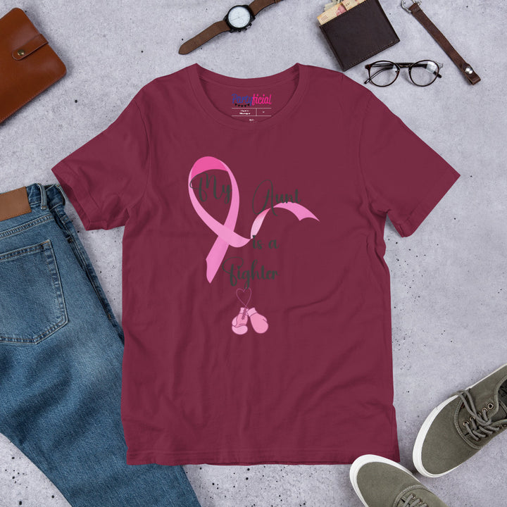 My Aunt is a Fighter Breast Cancer Tee