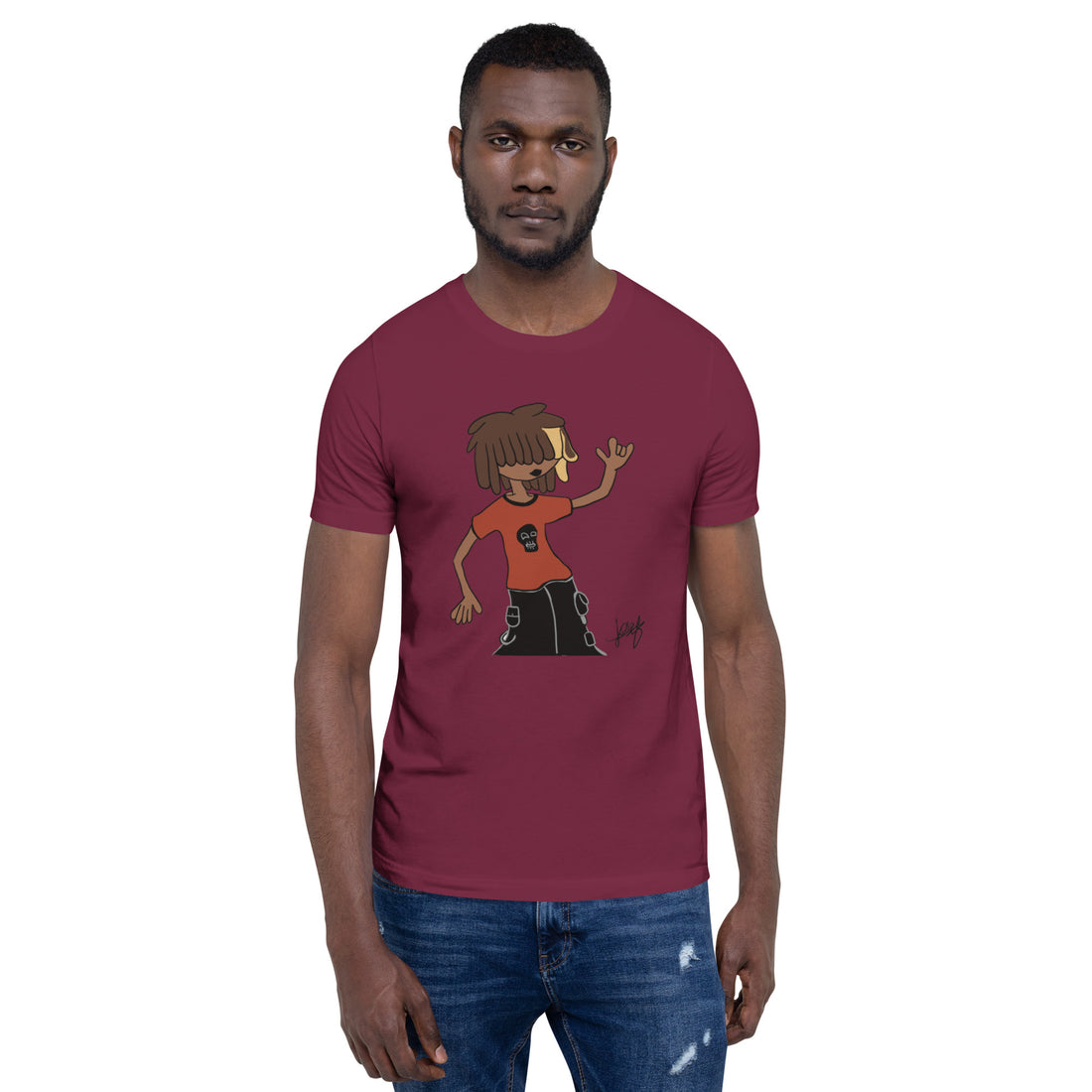 Animated Loc'd Teen t-shirt
