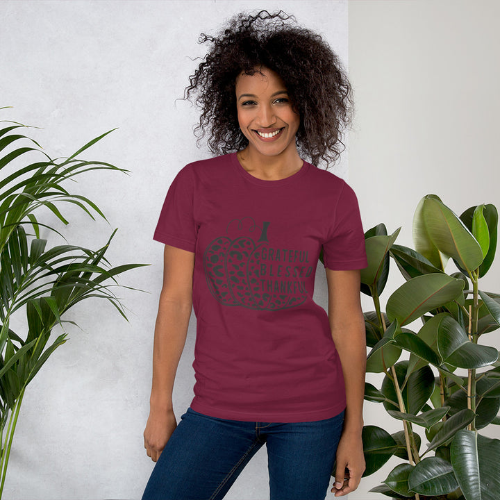Greatful pumpkin t-shirt
