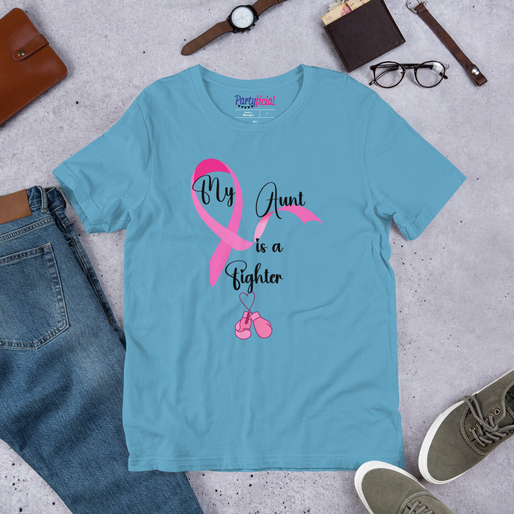 My Aunt is a Fighter Breast Cancer Tee