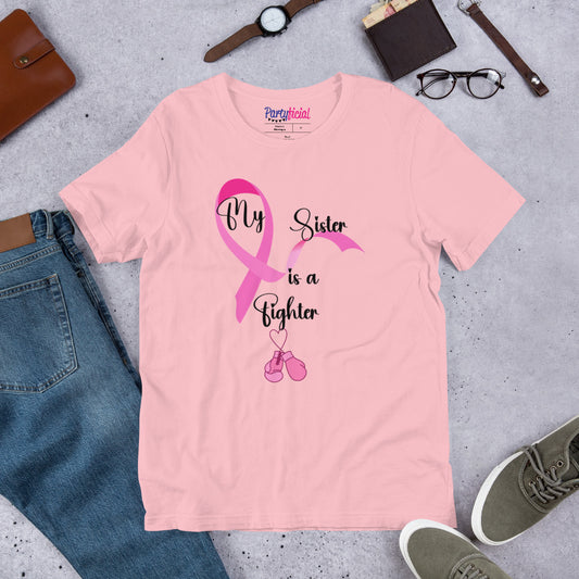 My Sister is a Fighter Breast Cancer Tee