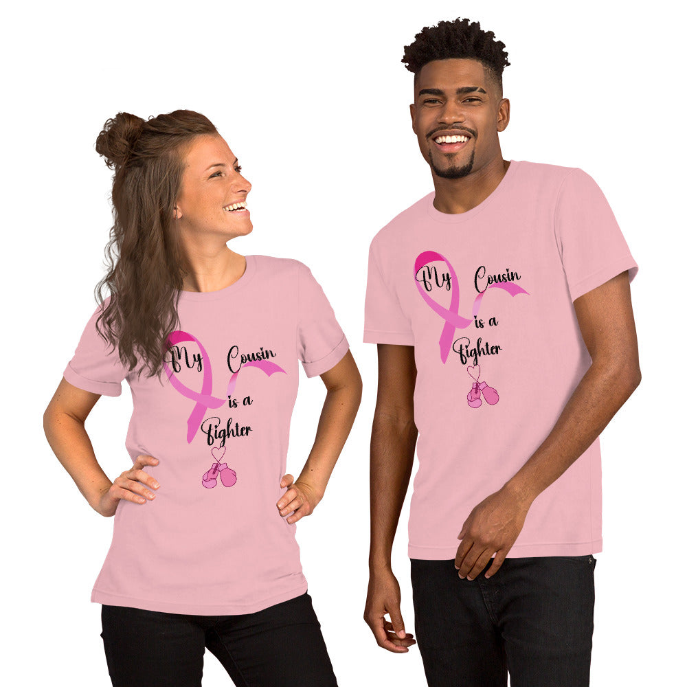 My Cousin is a Fighter Breast Cancer Tee