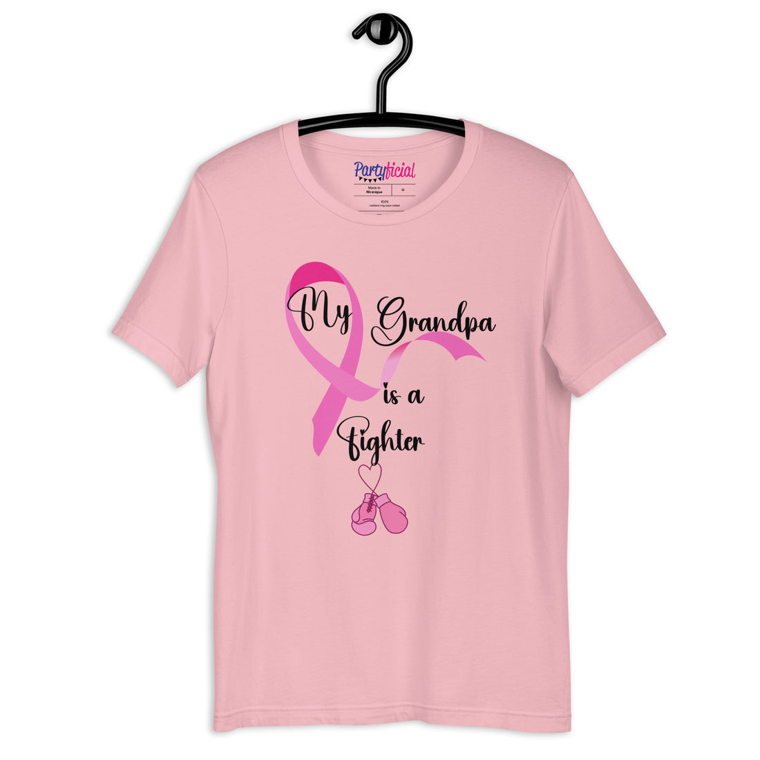 My Grandpa is a Fighter Breast Cancer Tee
