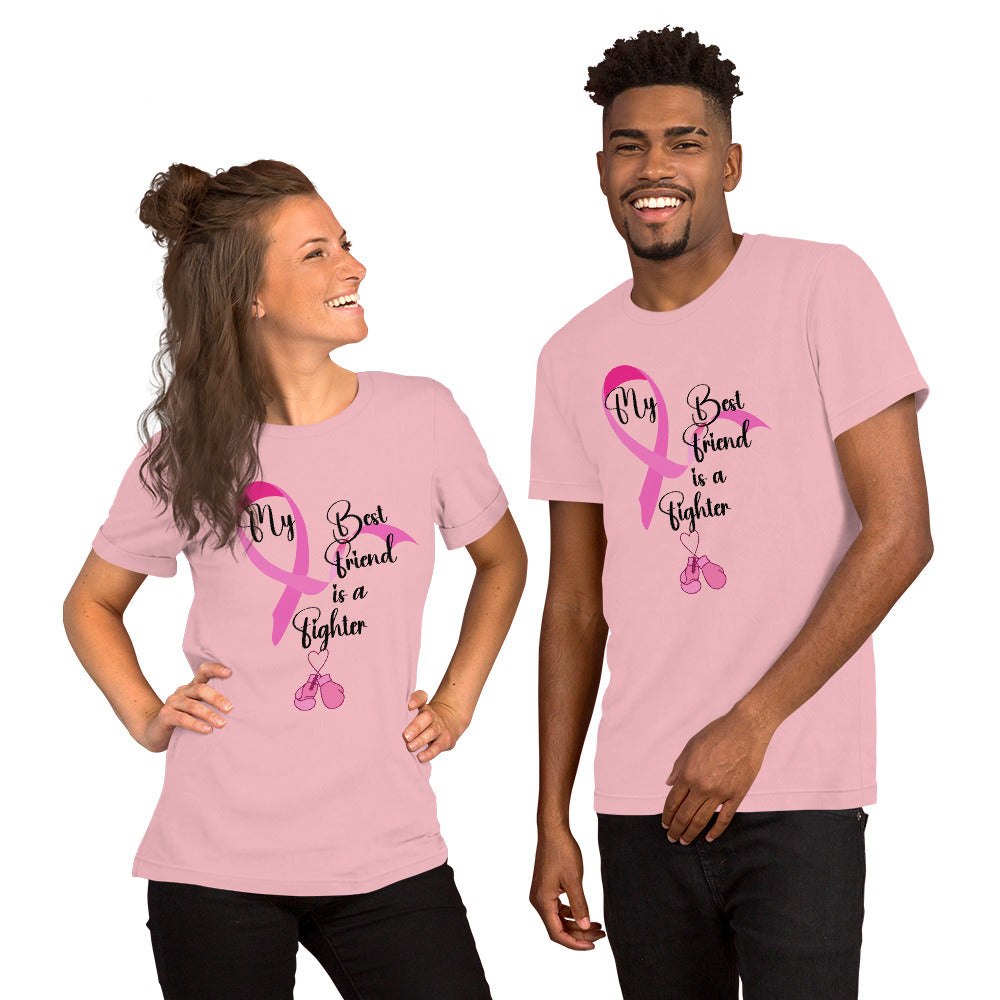 My Best Friend is a Fighter Breast Cancer Tee