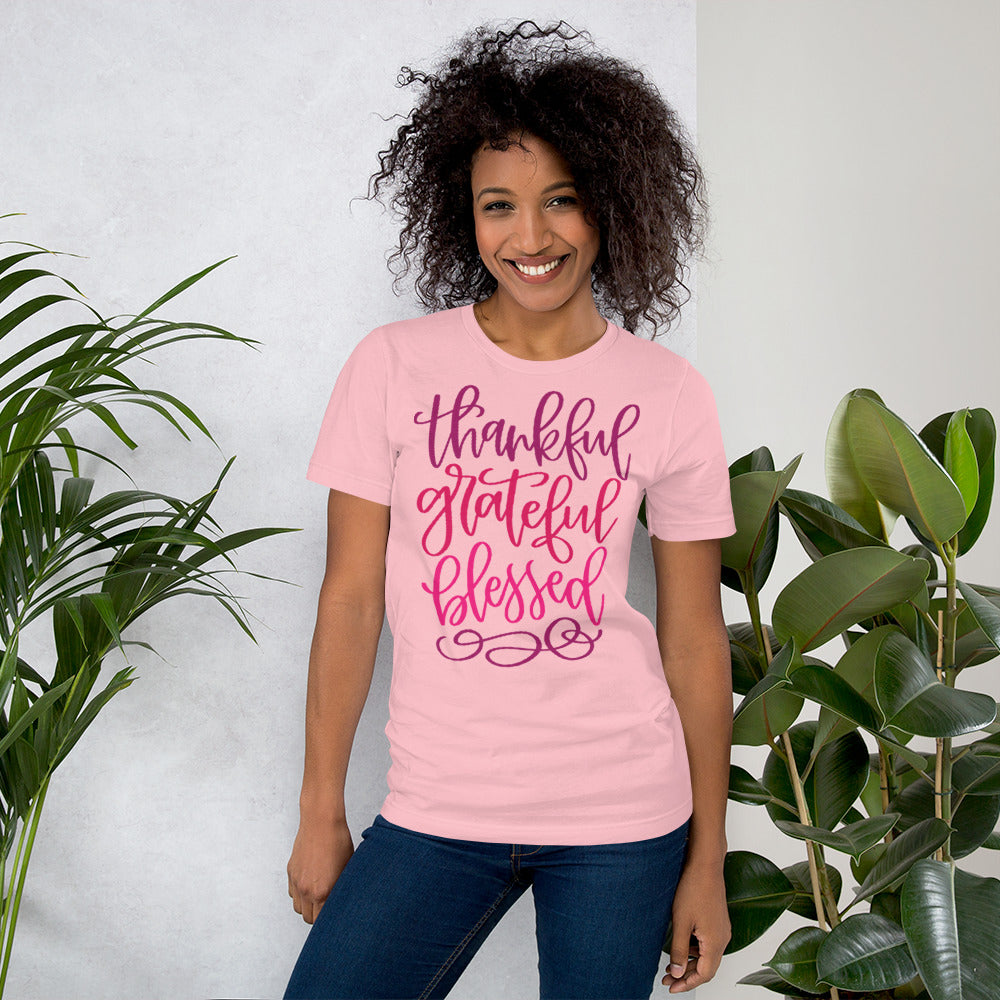 Thankful, Greatful, Blessed t-shirt