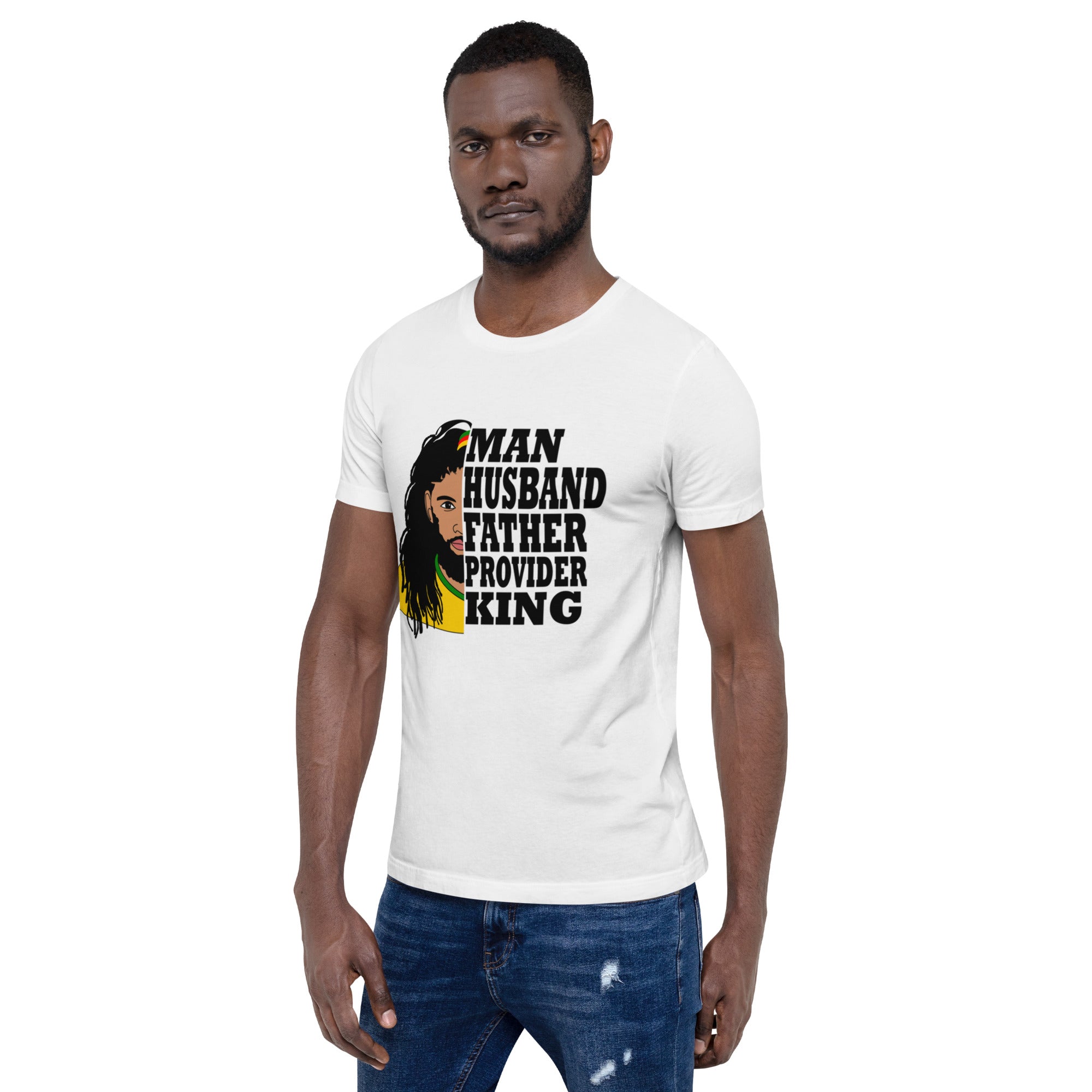 Rasta Titled Man t-shirt