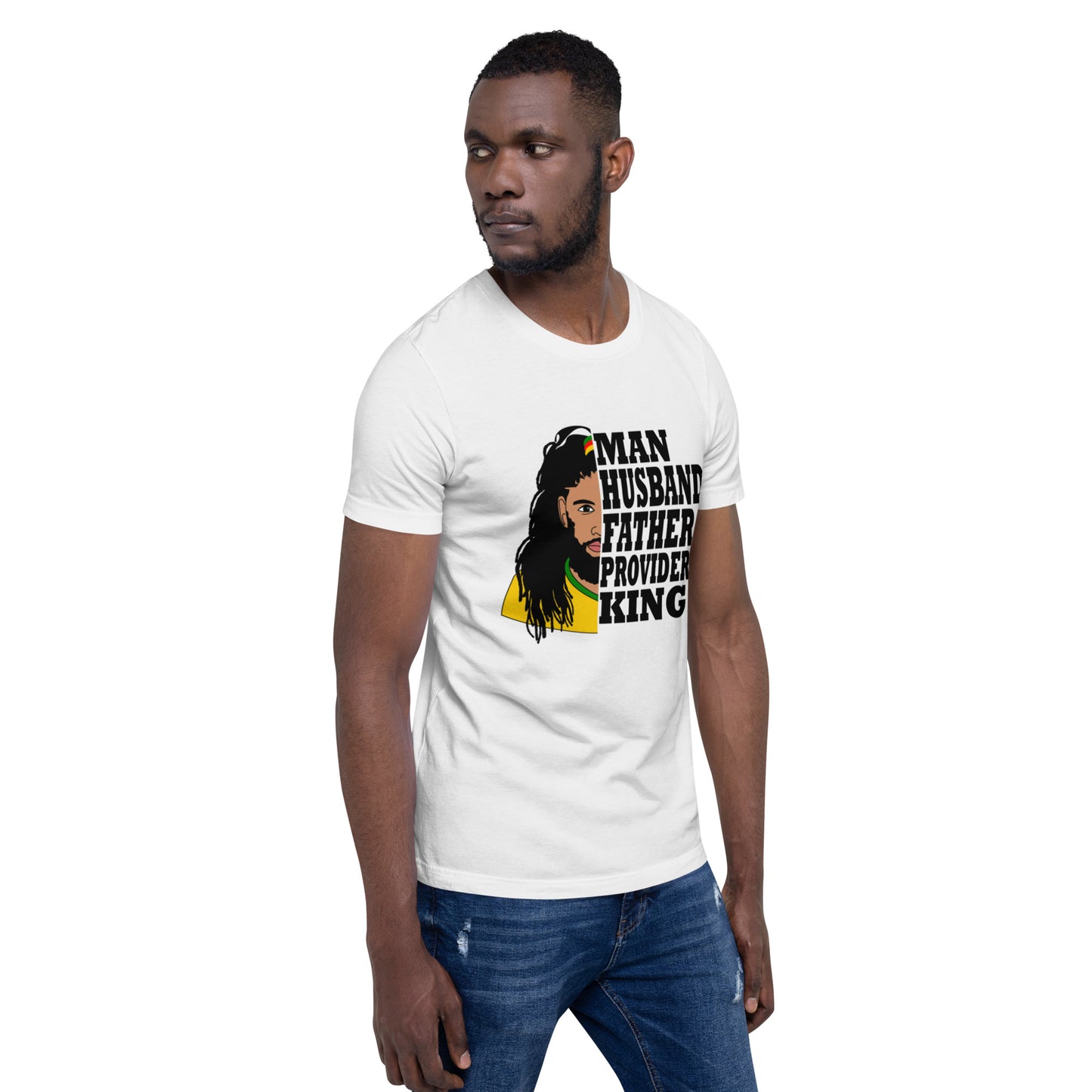 Rasta Titled Man t-shirt