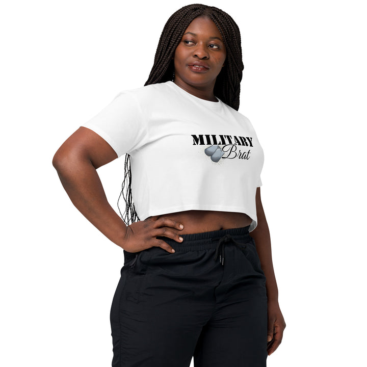 Military Brat Women’s crop top