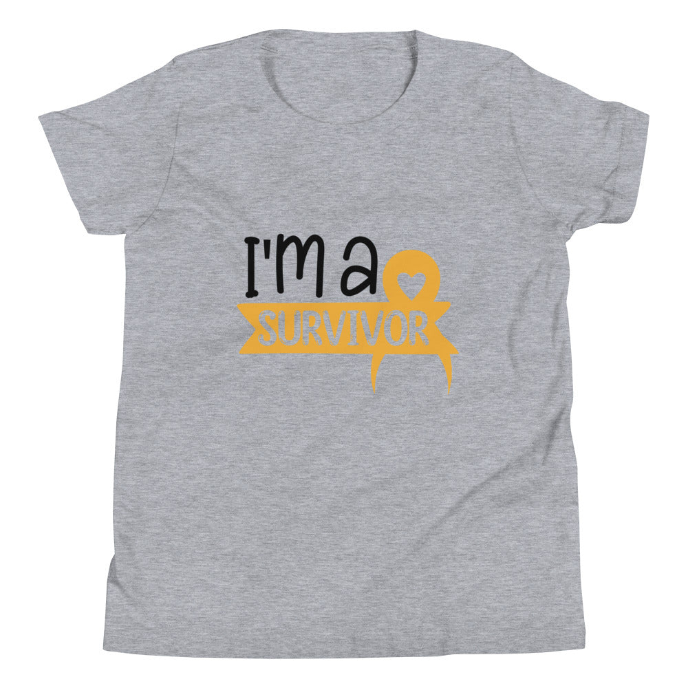 I'm a Survivor- Childhood Cancer Youth Tee